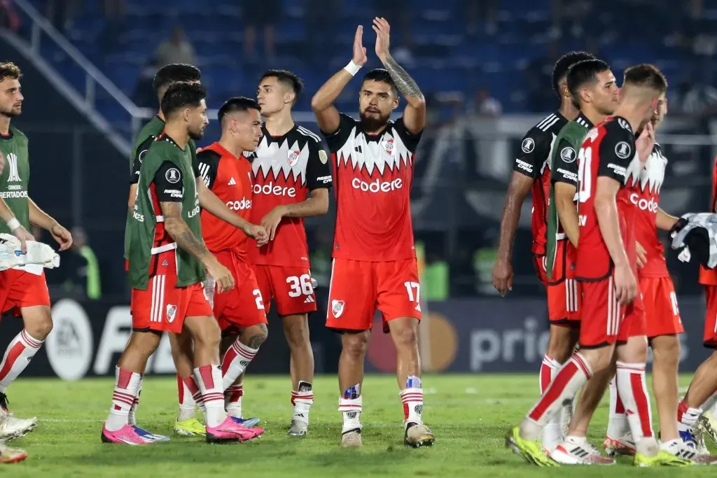 Paulo Díaz ya lleva 155 partidos jugadores con la camiseta de River Plate. | Foto: Getty Images.