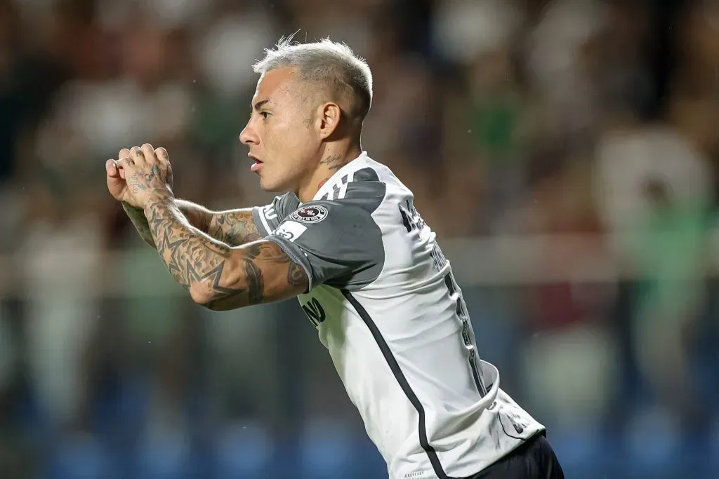 Eduardo Vargas celebra su renacer en el Atlético Mineiro. Foto: Mineiro.