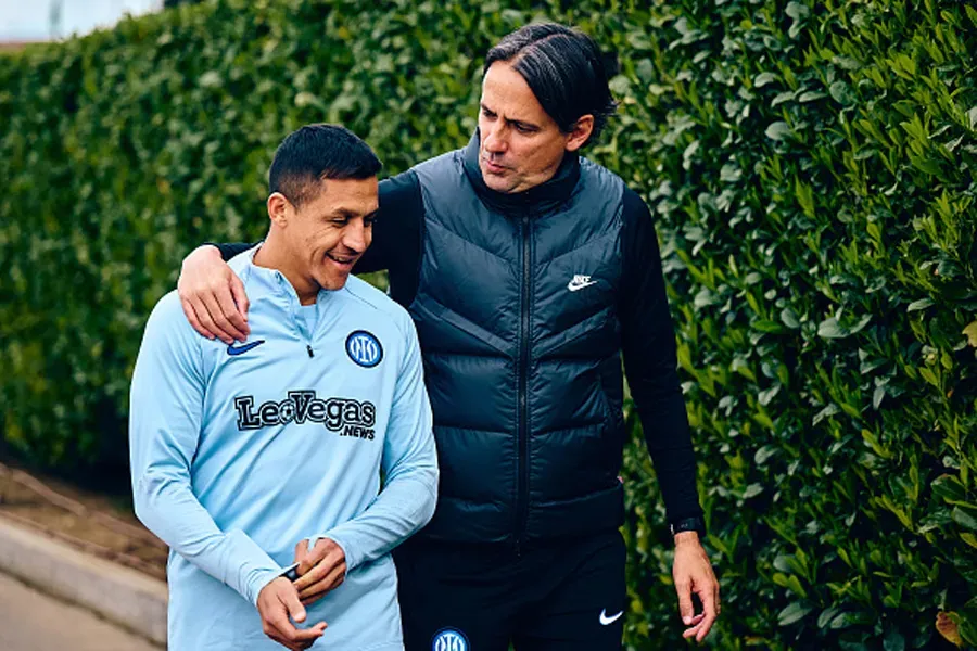 Simone Inzaghi remarcó que quiere tener a Alexis Sánchez la próxima temporada. Foto: IMAGO.