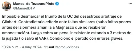El descarto de Manoel
