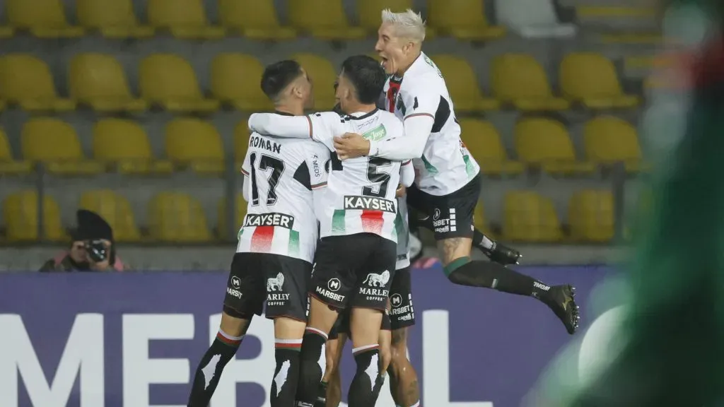 Palestino derrotó a Flamengo y sueña con la clasificación en Copa Libertadores. Foto: Photosport.