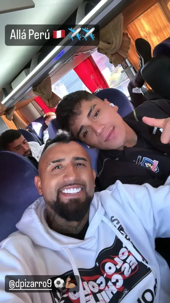 Vidal pone todas las fichas en Damián Pizarro.