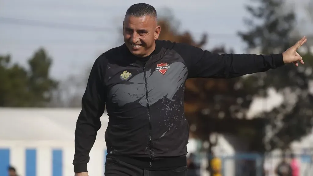 Jaime García dejó un muy buen registro en sus años dirigiendo a Ñublense. | Foto: Photosport.