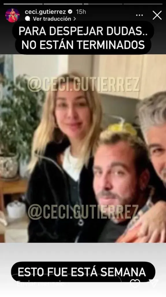 Foto: Cecilia Gutiérrez Instagram