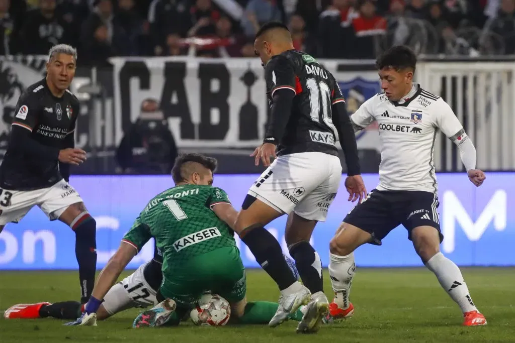 Cristián Zavala ante Palestino. Foto: Jonnathan Oyarzun/Photosport