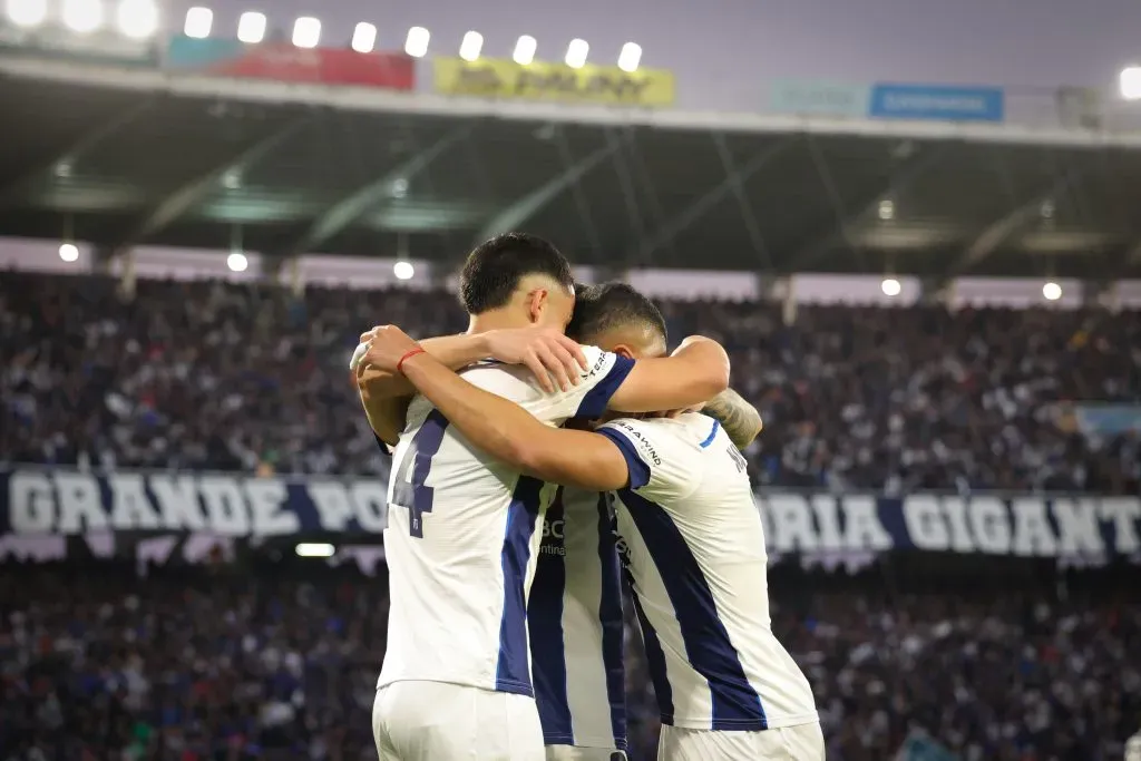 Bruno Barticciotto fue figura y aportó con un gol en el triunfo de Talleres. Foto: Comunicaciones Talleres.
