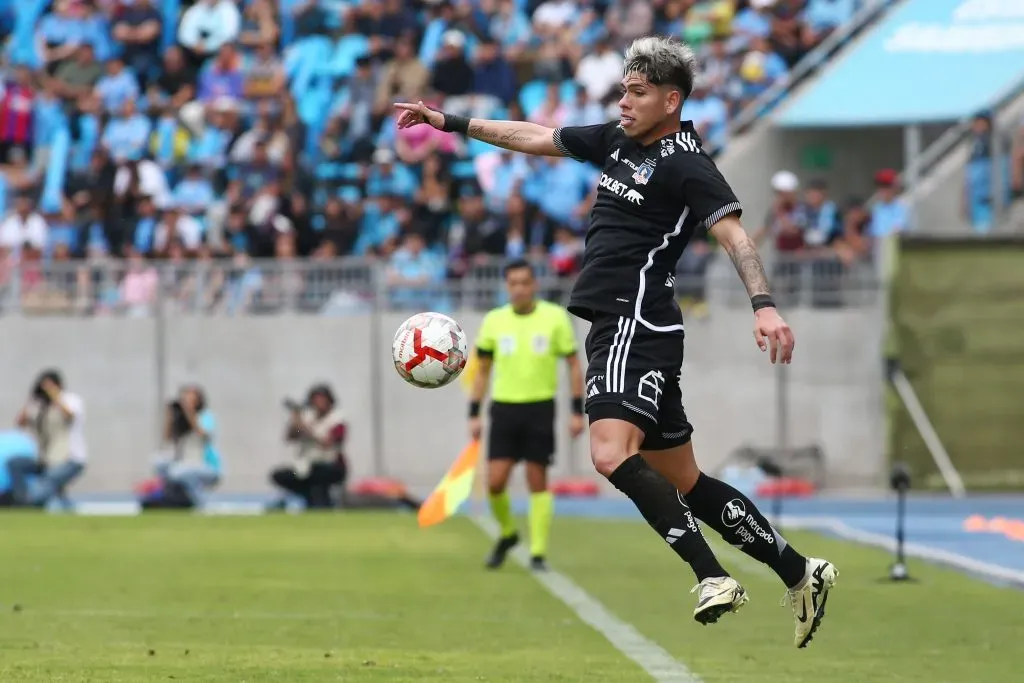 Carlos Palacios ante Iquique en el Tierra de Campeones. (Alex Diaz | Photosport).