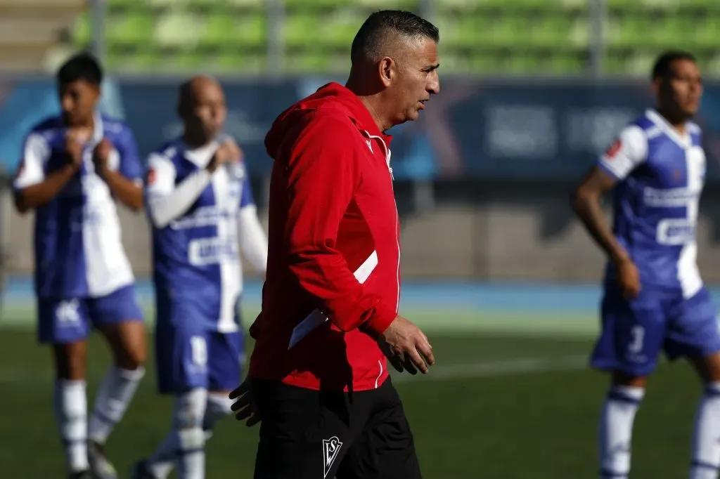 Jaime García en el estadio Elías Figueroa Brander de Valparaíso. (Andrés Pina/Photosport).