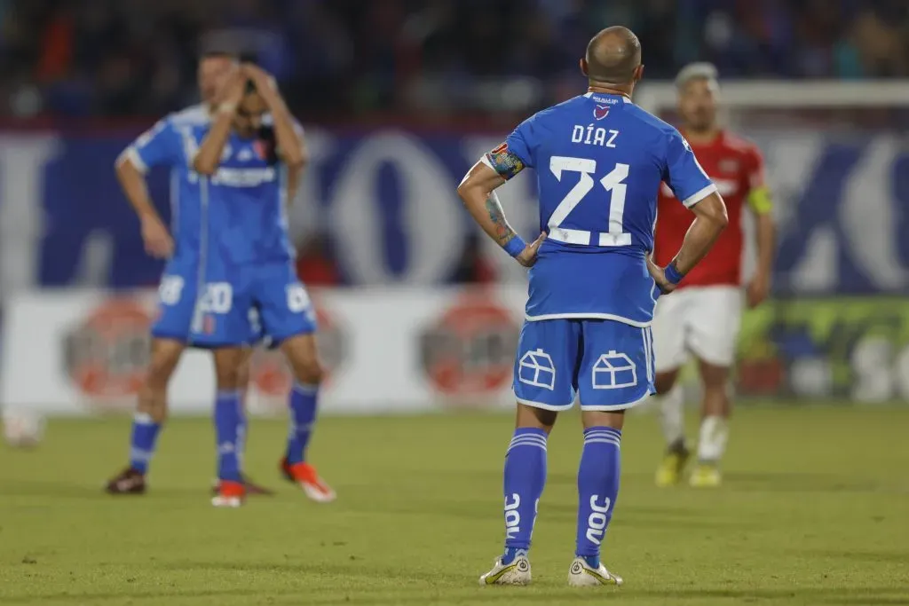 La U no pudo vencer a Ñublense en el Estadio Nacional. (Felipe Zanca /Photosport).
