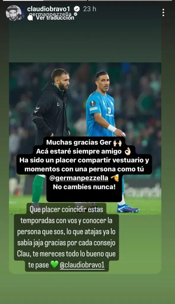 Captura Instagram.
