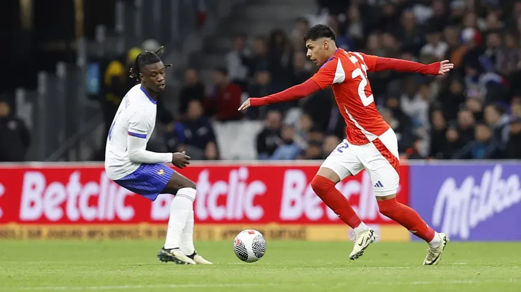 La camiseta de Chile ya debutó en el amistoso contra Chile