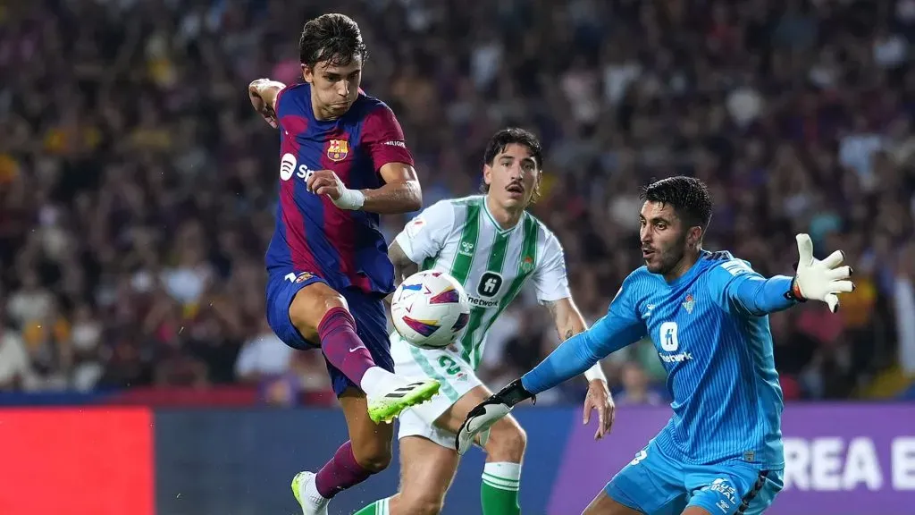 Rui Silva en el Betis vs Barcelona