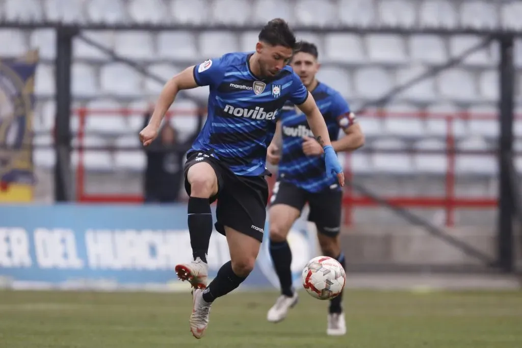 Felipe Loyola jugando por Huachipato: Foto: Eduardo Fortes/Photosport