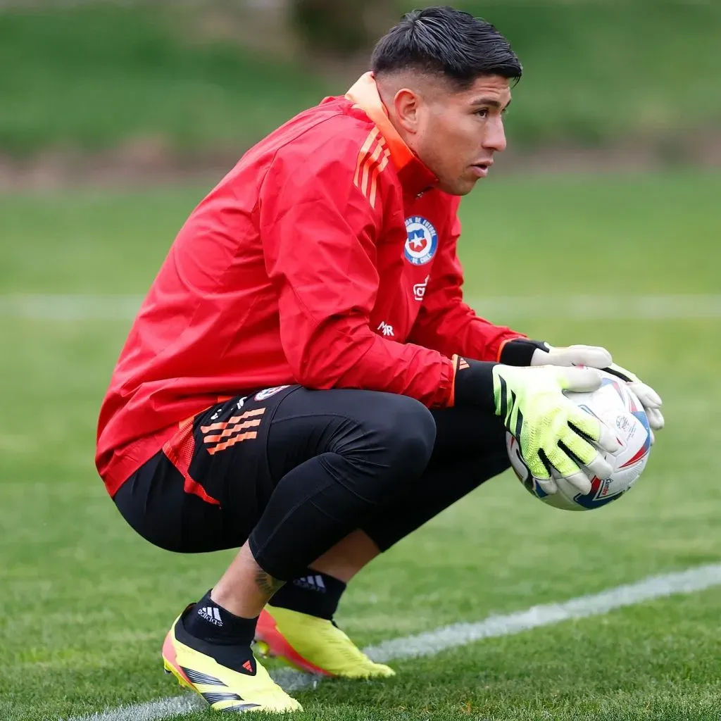 Brayan Cortés quiere recuperar el lugar que le quitó Claudio Bravo en la selección chilena. Foto: Carlos Parra, Comunicaciones ANFP.