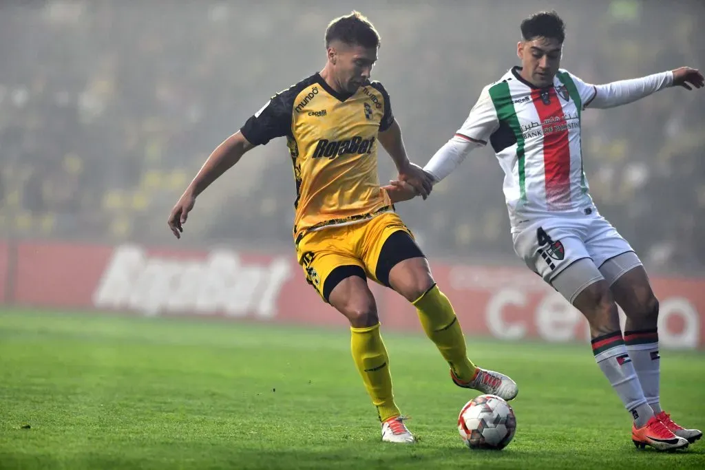 Coquimbo no pudo con Palestino. Foto: Alejandro Pizarro Ubilla/Photosport