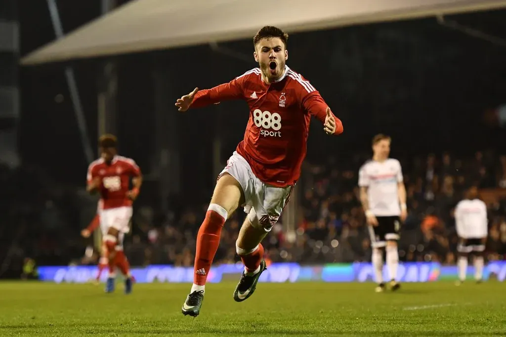 Ben Brereton hizo sus primeras armas en el fútbol profesional en el Nottingham Forest. (Photo by Dan Mullan/Getty Images)