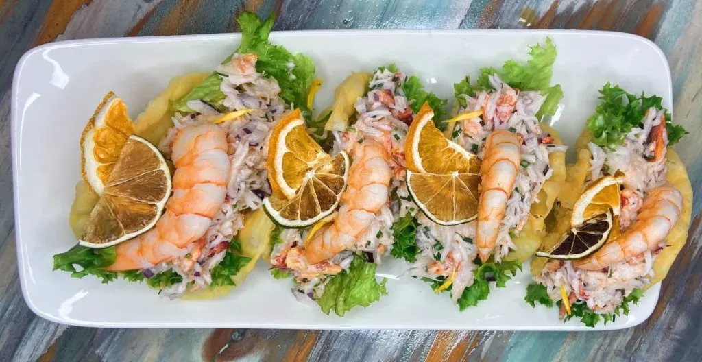 Tacos de Centolla