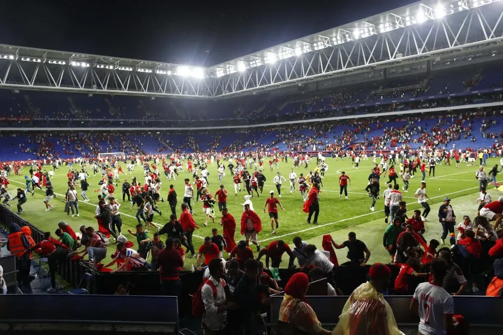 El estadio Cornellá El Prat, donde hace de local el Espanyol, hoy se llama Stage Front Stadium por el naming right. (Joan Bascu/Photosport).
