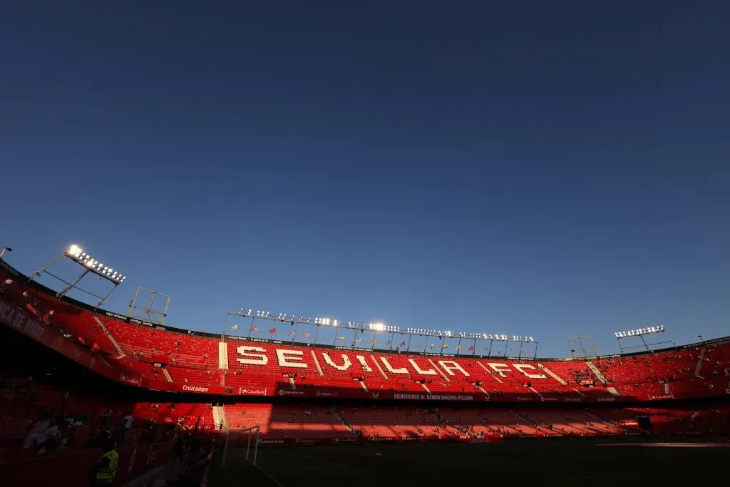 Una toma del estadio Ramón Sánchez-Pizjuán. (Fran Santiago/Getty Images).