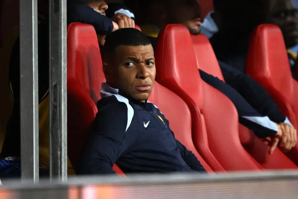 Mbappé no ingresó en el duelo de Francia contra Países Bajos.