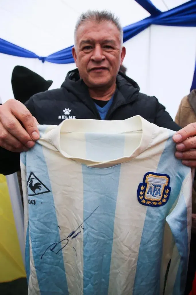 Claudio Borghi estuvo presente con uno de sus mayores recuerdos.