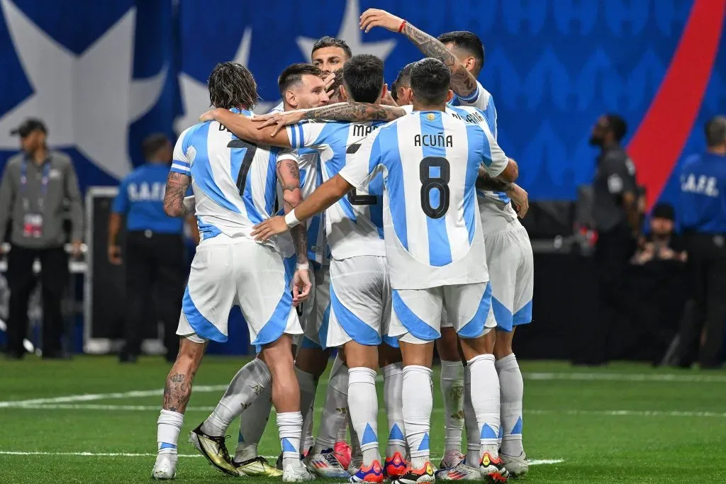 Argentina le ganó con claridad a Canadá. Foto: Imago