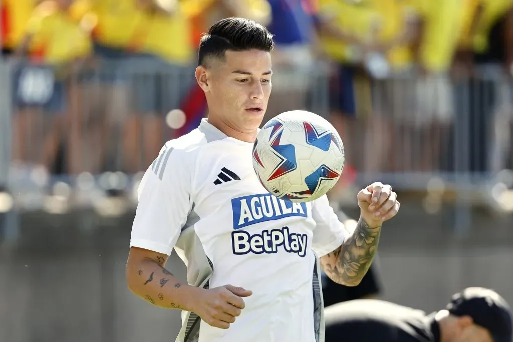 James Rodríguez está con la selección Colombia en Estados Unidos.(Photo By Winslow Townson/Getty Images)