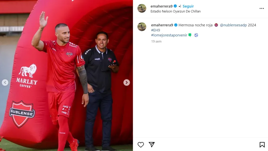 Captura Instagram.