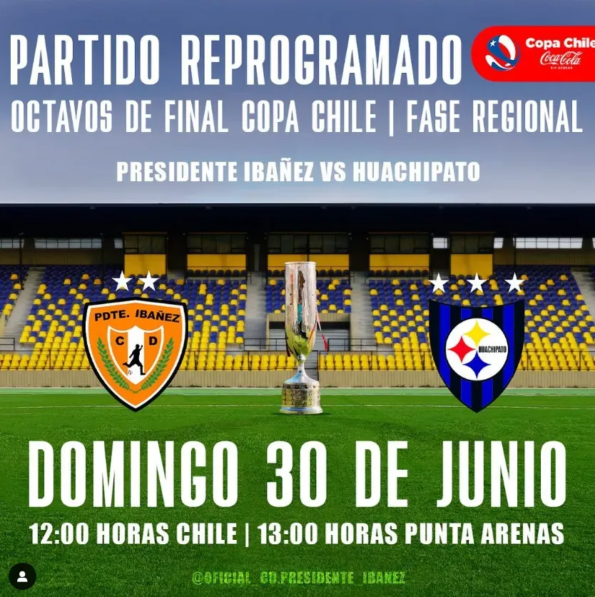 El partido estaba fijado para el domingo 30 de junio al mediodía (Captura).