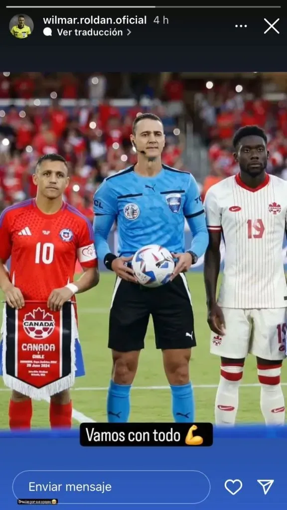 El comunicado de Wilmar Roldán en redes sociales