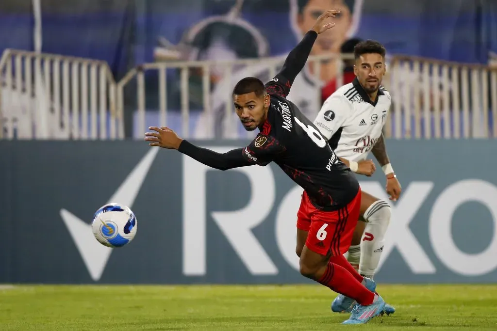 David Martínez también estuvo en la victoria ante Colo Colo en el estadio Monumental. (Photo by Marcelo Hernandez/Getty Images)