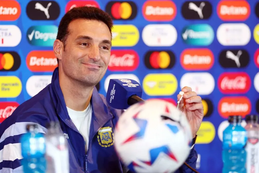Lionel Scaloni tendrá el mismo compañero en la rueda de prensa previa a una nueva final.