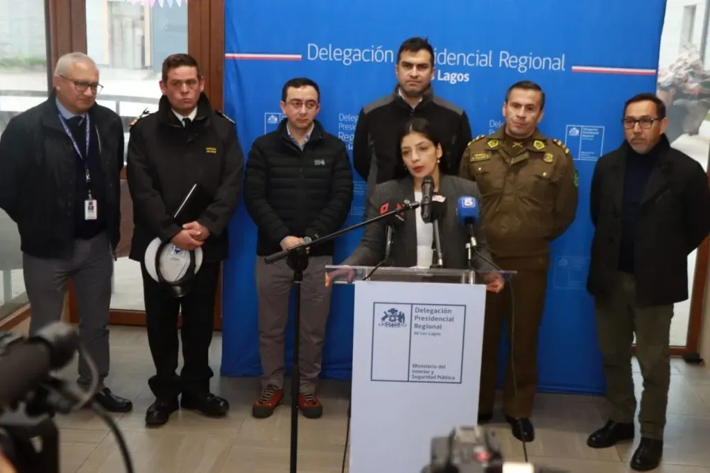 Las autoridades entregaron recomendaciones por el partido en Puerto Montt.