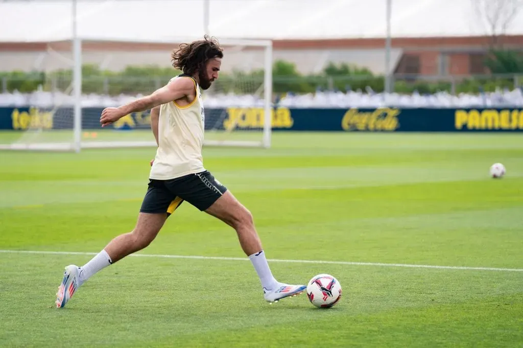 Ben Brereton realizó trabajos de balón y físicos con Villarreal