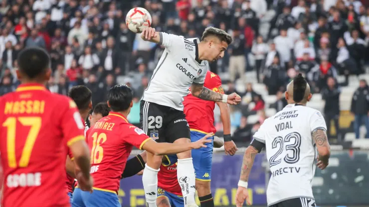 Guillermo Paiva tuvo la chance más clara de los albos.