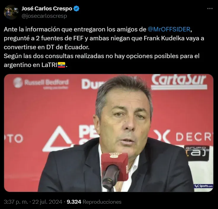 Captura Twitter.