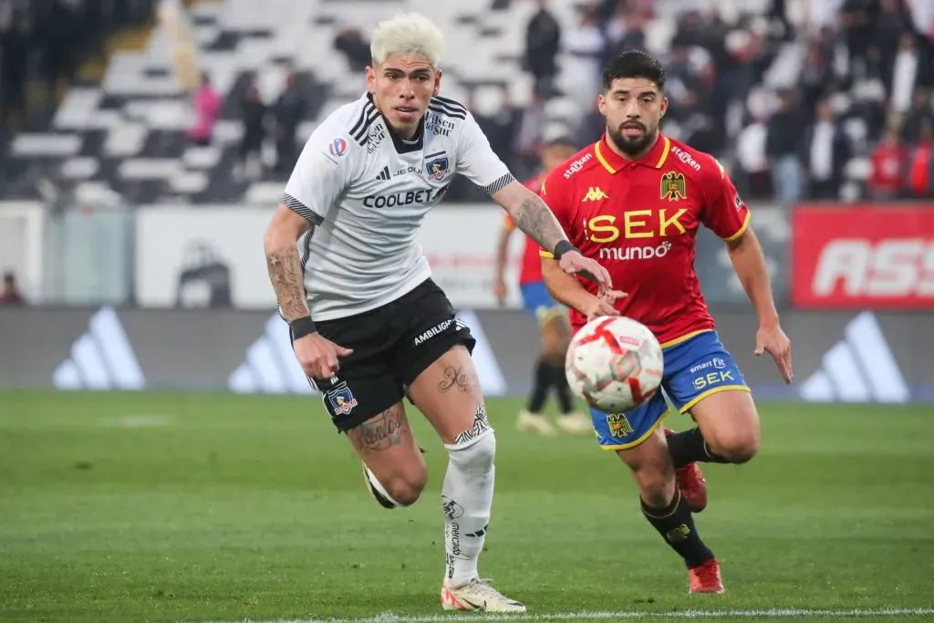 Carlos Palacios ha jugado 27 partidos en Colo Colo durante este 2024. La Joya lleva ocho goles y seis asistencias en 2.122 minutos. | Foto: Photosport.