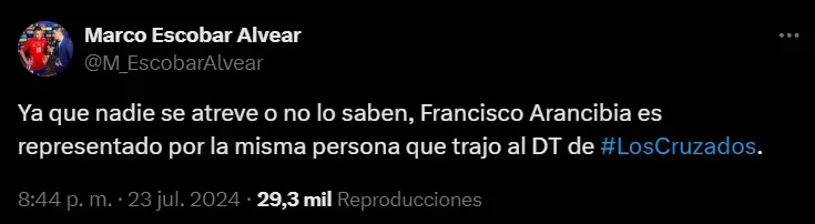 Captura Twitter.