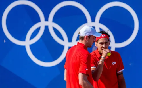 Los chilenos siguen firme en el dobles. Óscar Muñoz/COCH.