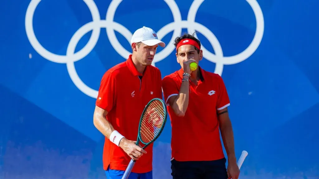 Jarry y Tabilo en París 2024.