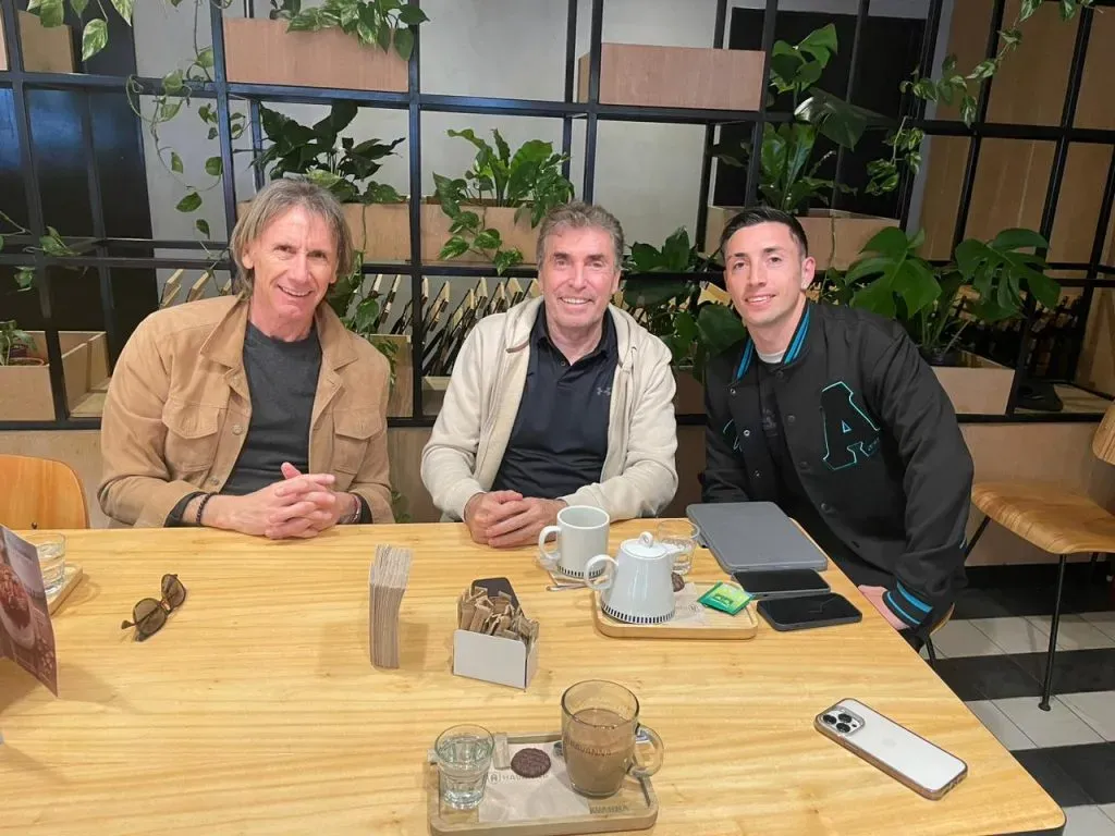 Ricardo Gareca se juntó con los chilenos de Huracán. Habló con Rodrigo Echeverría | ANFP