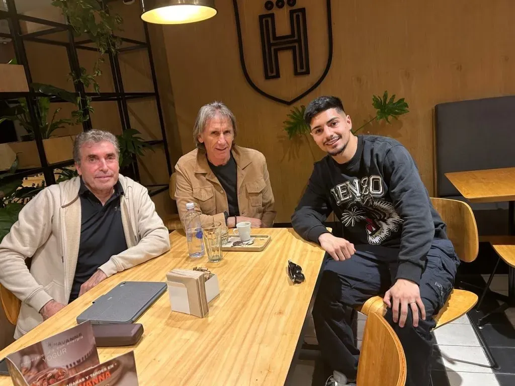 Ricardo Gareca se reunió con los chilenos de Huracán y conversó con Williams Alarcón | ANFP