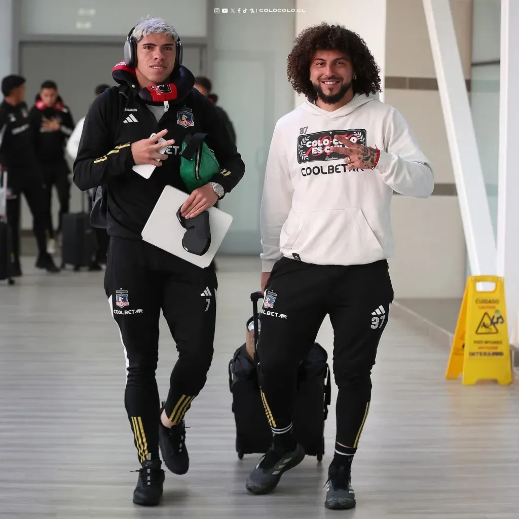 Palacios y Falcón no se pusieron nerviosos para la foto y buscarán la clasificación el martes