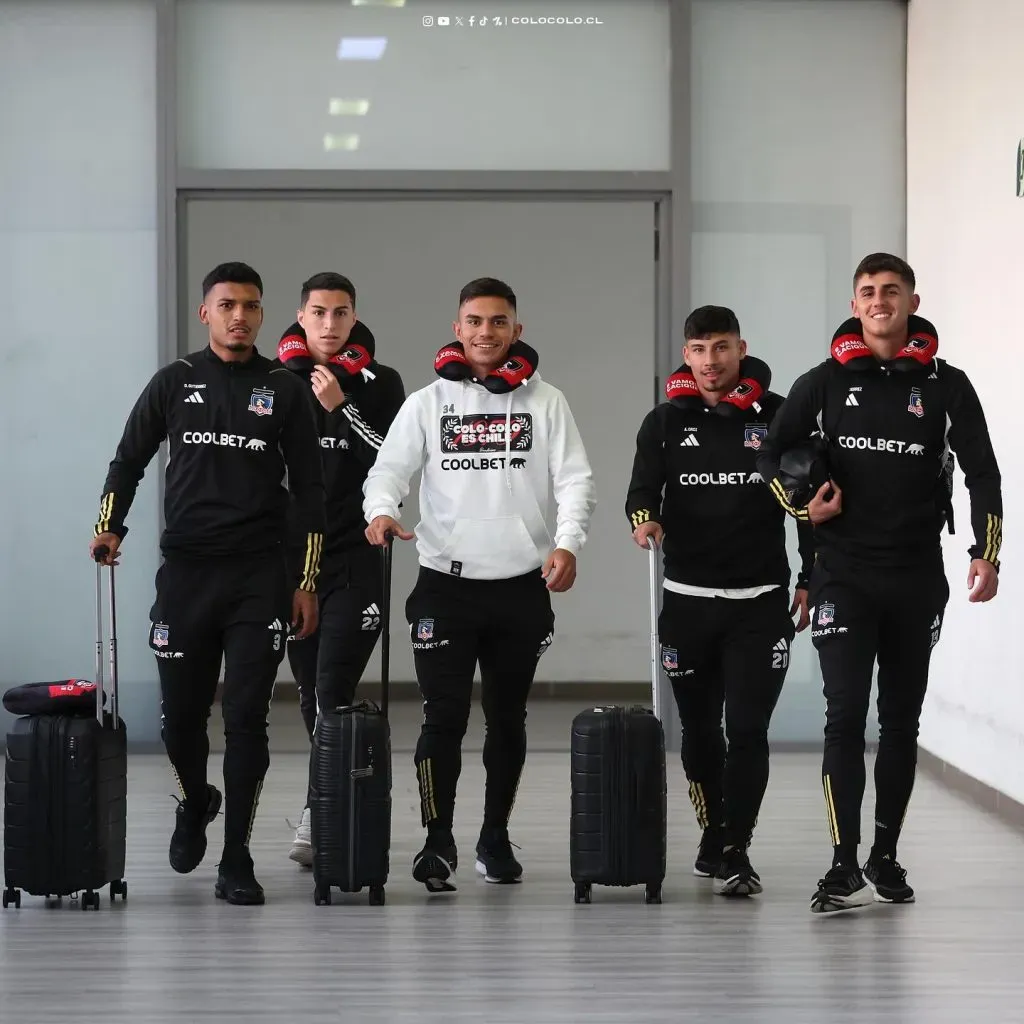 La patrulla juvenil de Colo Colo liderada por Vicente Pizarro