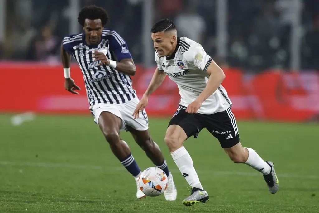 Lucas Cepeda fue titular en la ida ante Junior. Foto: Felipe Zanca/Photosport
