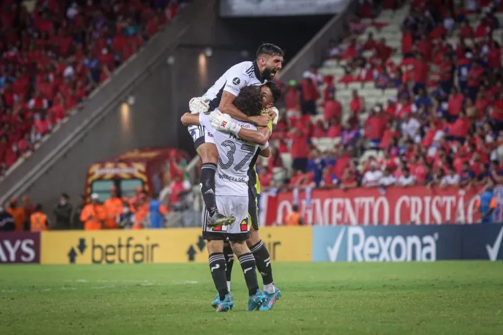 Colo Colo ya ganó en un clima similar al de Barranquilla en 2022 ante Fortaleza y en Brasil. Foto: Photosport.