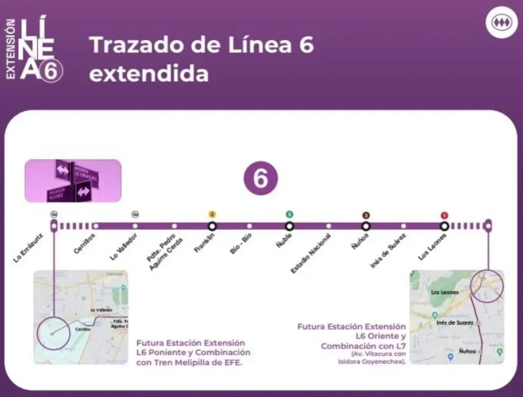 Foto: Metro de Santiago.