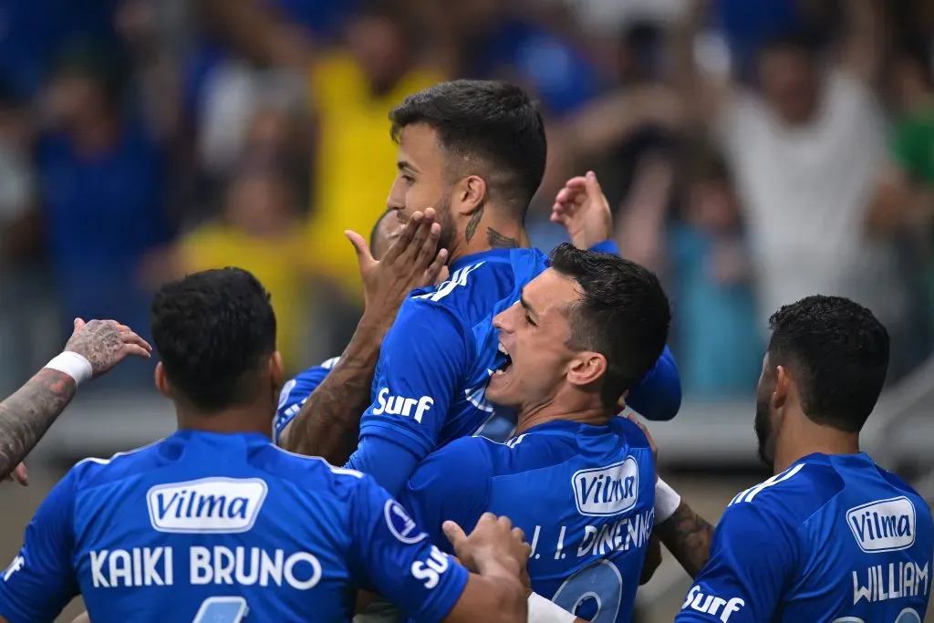 Cruzeiro avanzó a cuartos de final de la Sudamericana. (Photo by Pedro Vilela/Getty Images)