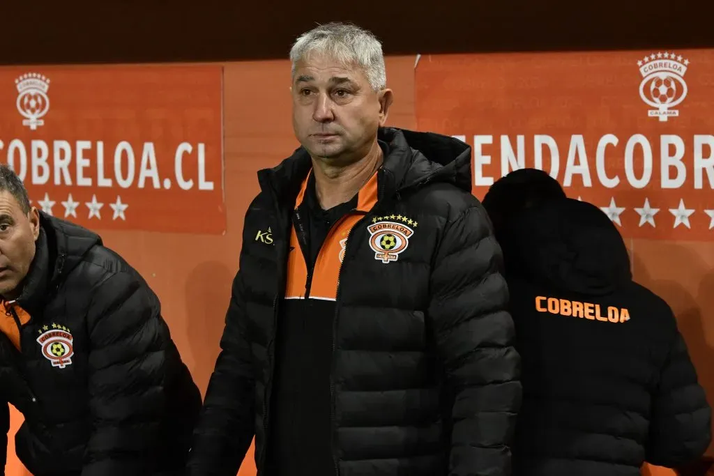Dalcio Giovagnoli tiene como tarea mantener a Cobreloa en Primera. Foto: Pedro Tapia/Photosport