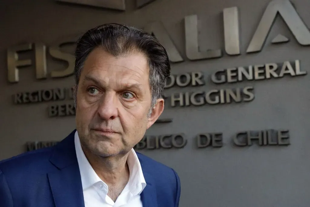 El Presidente de Blanco y Negro Aníbal Mossa ingresa a Fiscalía de Rancagua por caso de licencias falsas